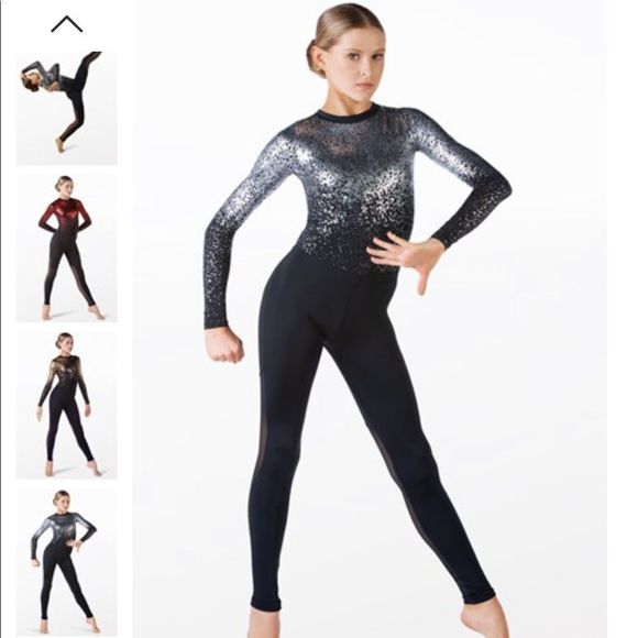 Weissman ‘Tocccata’ Unitard Acro Dance Costume - Picture 1 of 7